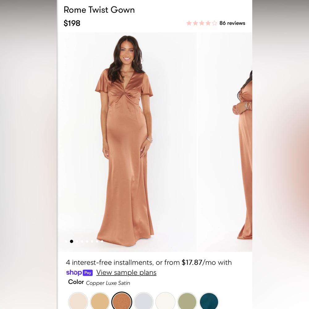 Show Me Your Mumu: Rome Twist Gown